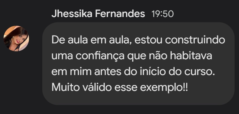 Depoimento Jhessika